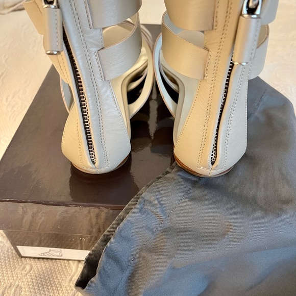 Calvin Klein Gladiator Sandals in Pale Flesh Color - Picture 3 of 9